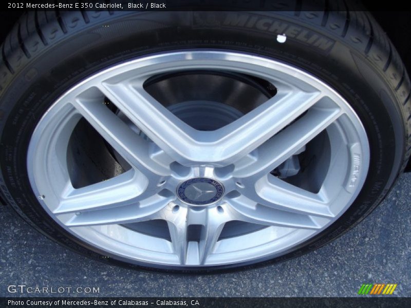 Black / Black 2012 Mercedes-Benz E 350 Cabriolet