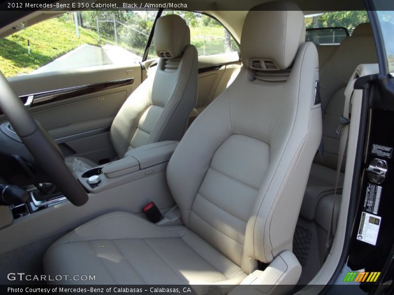 Black / Almond/Mocha 2012 Mercedes-Benz E 350 Cabriolet