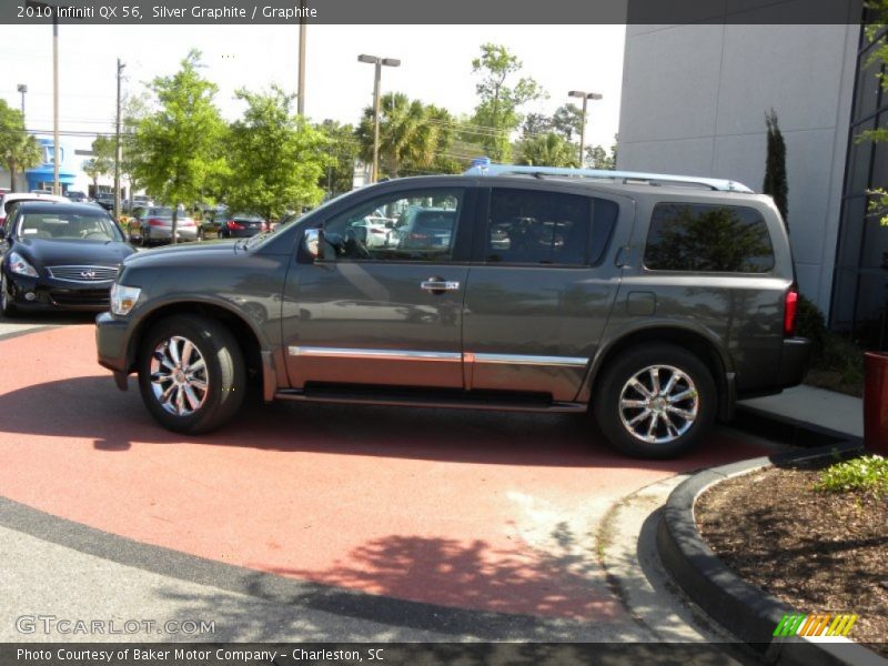 Silver Graphite / Graphite 2010 Infiniti QX 56