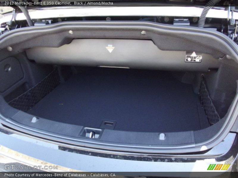 Black / Almond/Mocha 2012 Mercedes-Benz E 350 Cabriolet