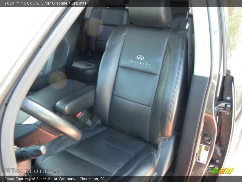 Silver Graphite / Graphite 2010 Infiniti QX 56