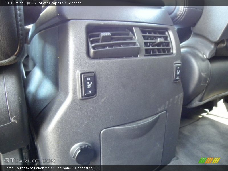 Silver Graphite / Graphite 2010 Infiniti QX 56