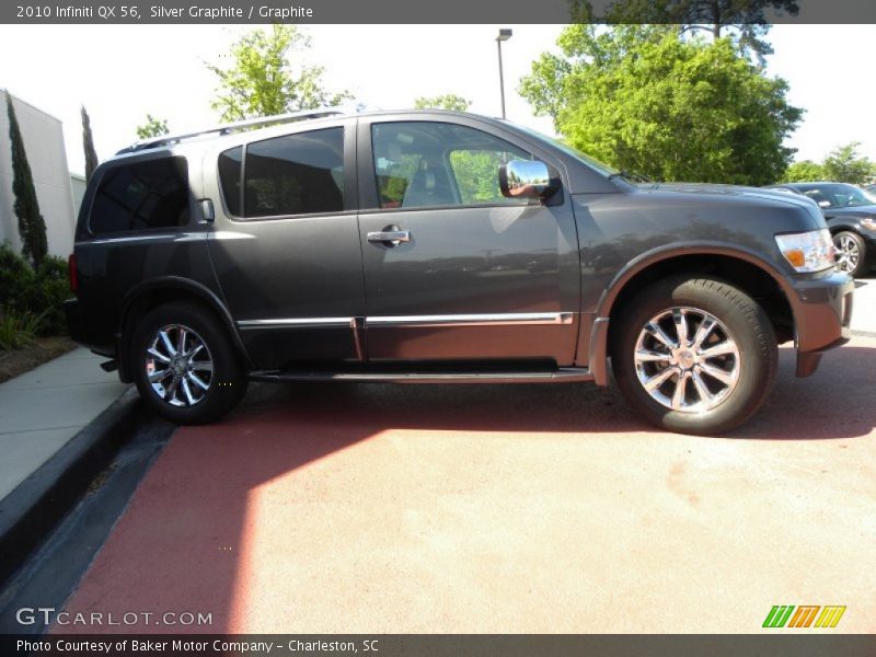 Silver Graphite / Graphite 2010 Infiniti QX 56