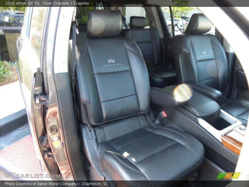 Silver Graphite / Graphite 2010 Infiniti QX 56