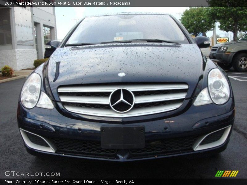 Capri Blue Metallic / Macadamia 2007 Mercedes-Benz R 500 4Matic