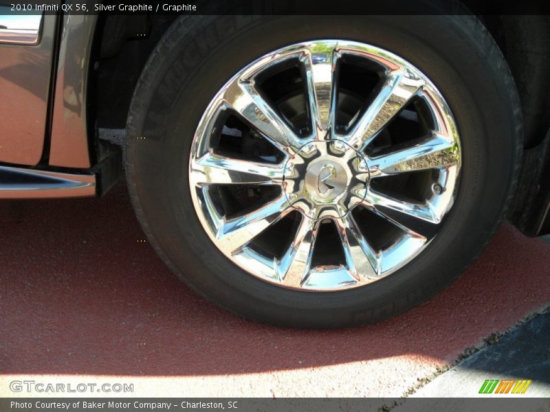 Silver Graphite / Graphite 2010 Infiniti QX 56
