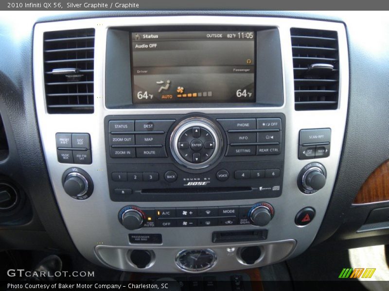 Silver Graphite / Graphite 2010 Infiniti QX 56