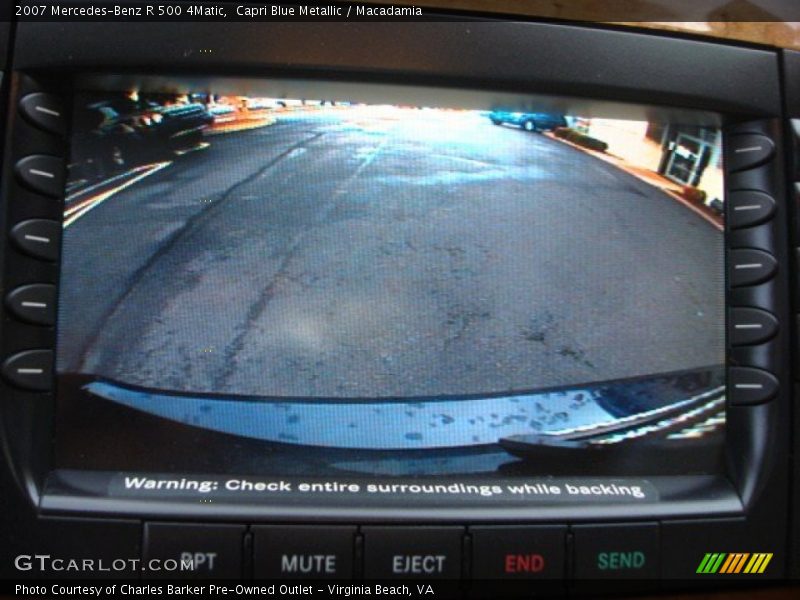 Capri Blue Metallic / Macadamia 2007 Mercedes-Benz R 500 4Matic
