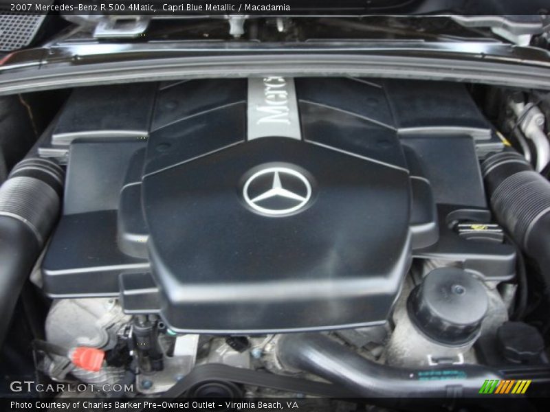 Capri Blue Metallic / Macadamia 2007 Mercedes-Benz R 500 4Matic