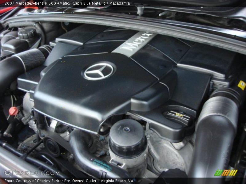 Capri Blue Metallic / Macadamia 2007 Mercedes-Benz R 500 4Matic