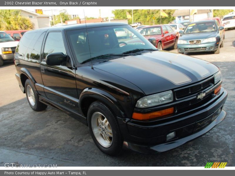 Onyx Black / Graphite 2002 Chevrolet Blazer Xtreme