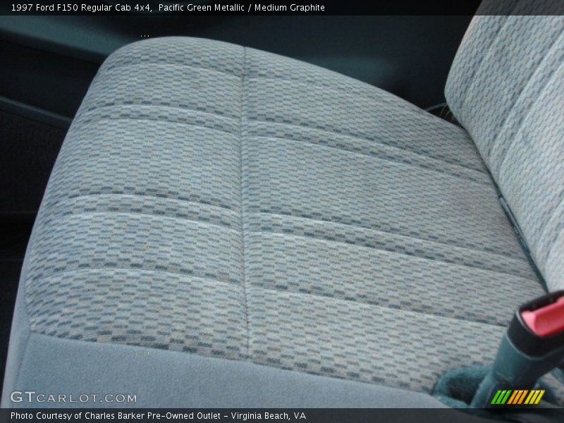 Pacific Green Metallic / Medium Graphite 1997 Ford F150 Regular Cab 4x4