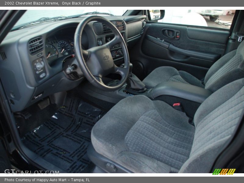  2002 Blazer Xtreme Graphite Interior
