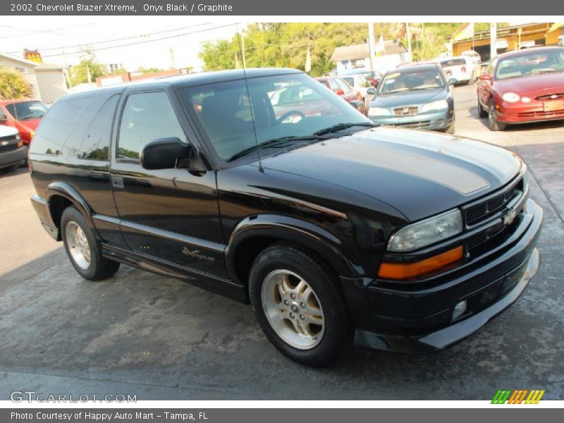 Onyx Black / Graphite 2002 Chevrolet Blazer Xtreme
