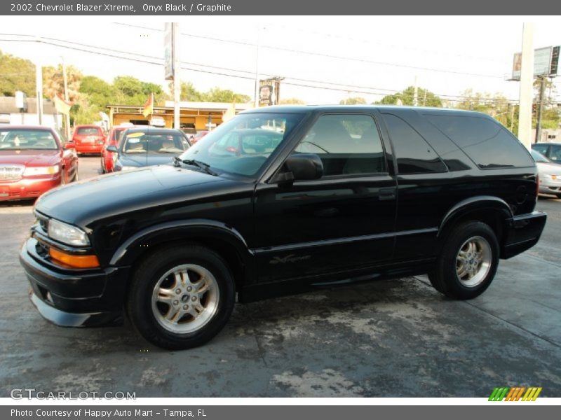Onyx Black / Graphite 2002 Chevrolet Blazer Xtreme