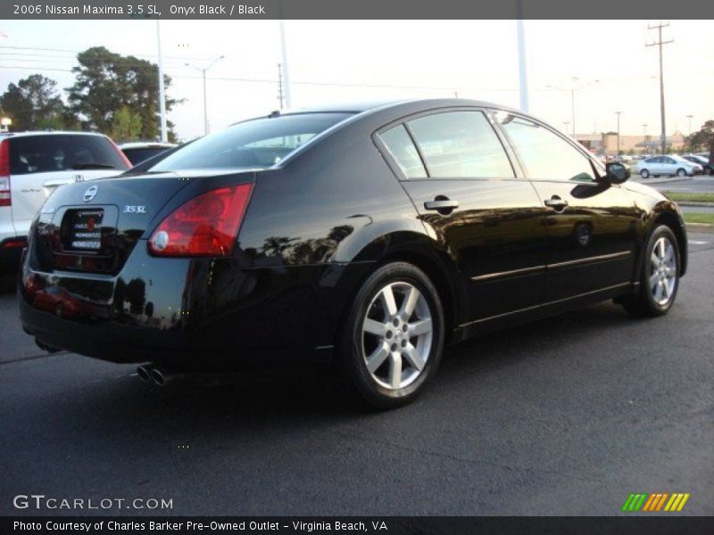 Onyx Black / Black 2006 Nissan Maxima 3.5 SL