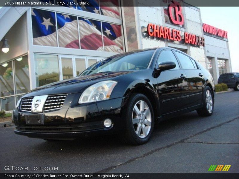 Onyx Black / Black 2006 Nissan Maxima 3.5 SL