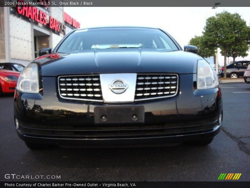 Onyx Black / Black 2006 Nissan Maxima 3.5 SL
