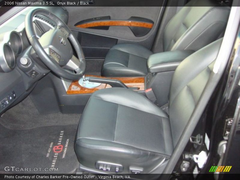 Onyx Black / Black 2006 Nissan Maxima 3.5 SL