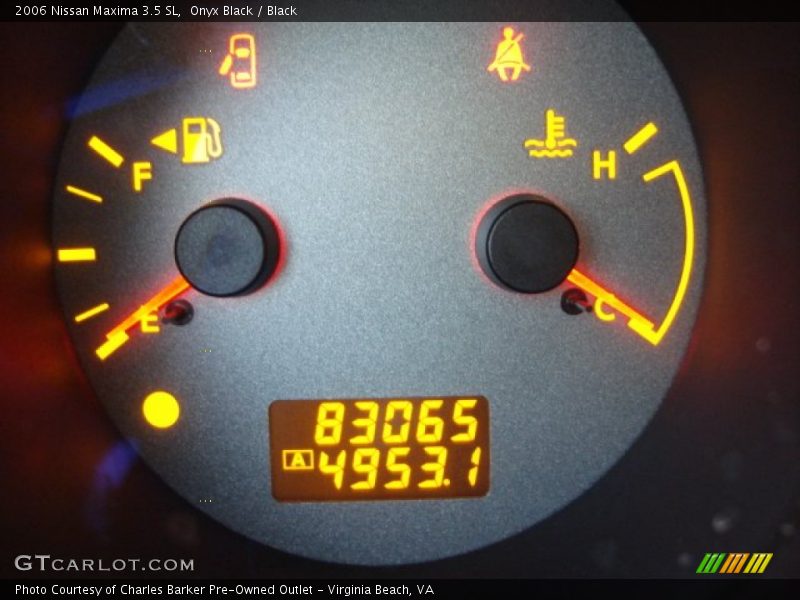 Onyx Black / Black 2006 Nissan Maxima 3.5 SL