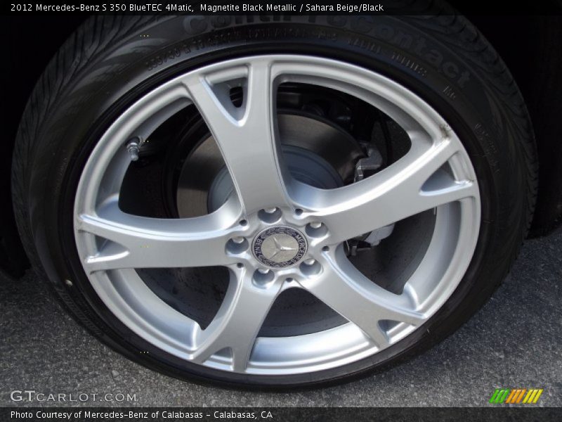 Magnetite Black Metallic / Sahara Beige/Black 2012 Mercedes-Benz S 350 BlueTEC 4Matic