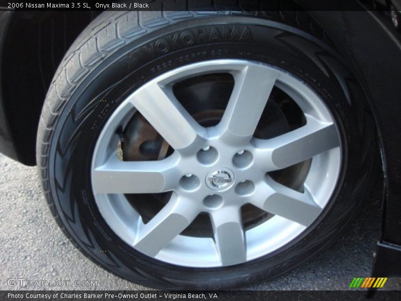 Onyx Black / Black 2006 Nissan Maxima 3.5 SL