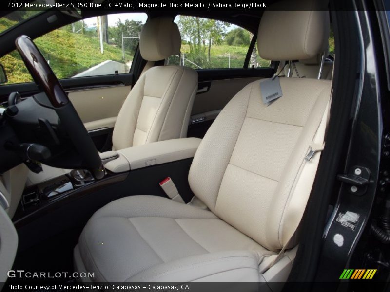 Magnetite Black Metallic / Sahara Beige/Black 2012 Mercedes-Benz S 350 BlueTEC 4Matic