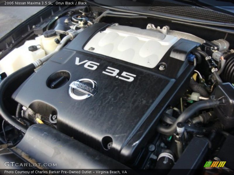 Onyx Black / Black 2006 Nissan Maxima 3.5 SL