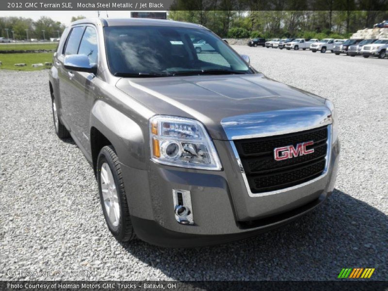 Mocha Steel Metallic / Jet Black 2012 GMC Terrain SLE