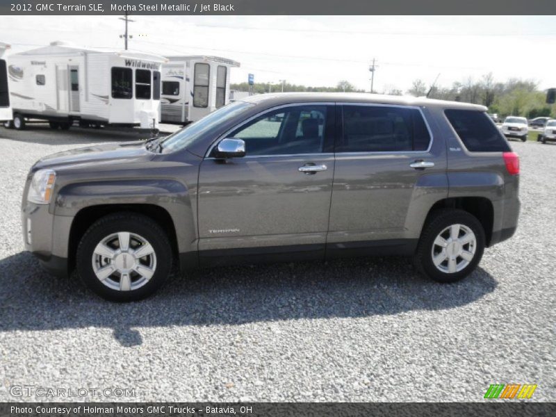Mocha Steel Metallic / Jet Black 2012 GMC Terrain SLE