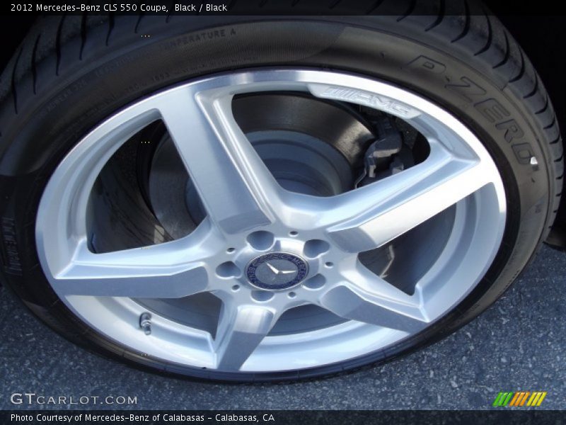 Black / Black 2012 Mercedes-Benz CLS 550 Coupe