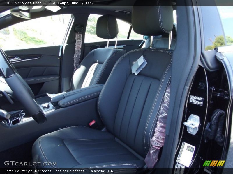 Black / Black 2012 Mercedes-Benz CLS 550 Coupe