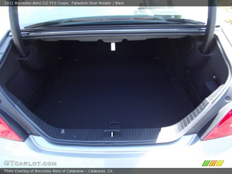 Palladium Silver Metallic / Black 2012 Mercedes-Benz CLS 550 Coupe