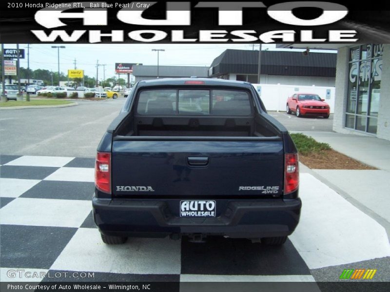 Bali Blue Pearl / Gray 2010 Honda Ridgeline RTL