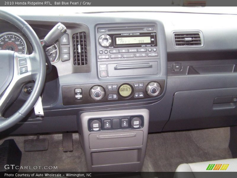 Bali Blue Pearl / Gray 2010 Honda Ridgeline RTL