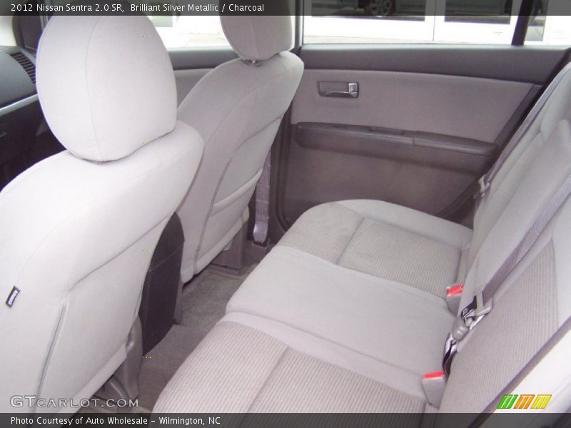 Brilliant Silver Metallic / Charcoal 2012 Nissan Sentra 2.0 SR
