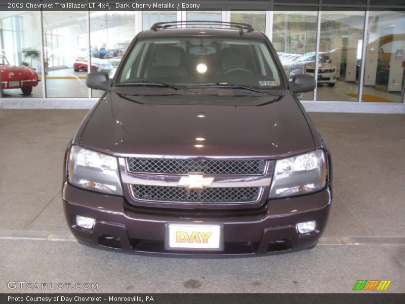 Dark Cherry Metallic / Ebony 2009 Chevrolet TrailBlazer LT 4x4