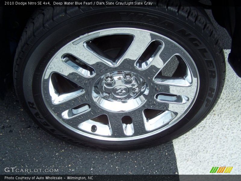 Deep Water Blue Pearl / Dark Slate Gray/Light Slate Gray 2010 Dodge Nitro SE 4x4