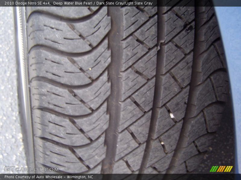 Deep Water Blue Pearl / Dark Slate Gray/Light Slate Gray 2010 Dodge Nitro SE 4x4