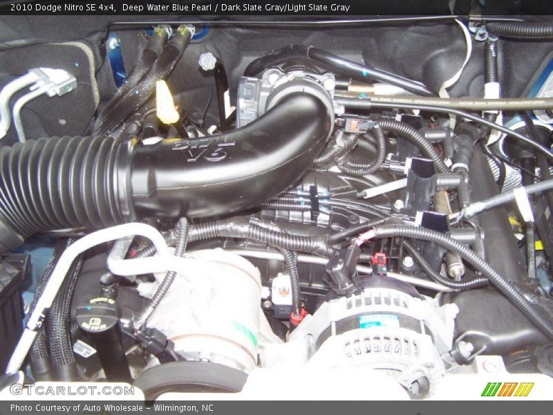 Deep Water Blue Pearl / Dark Slate Gray/Light Slate Gray 2010 Dodge Nitro SE 4x4
