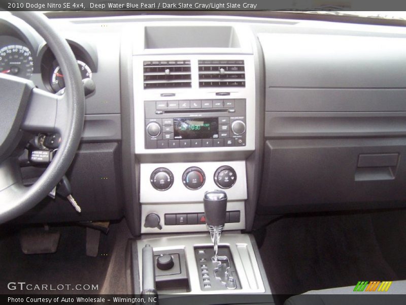 Deep Water Blue Pearl / Dark Slate Gray/Light Slate Gray 2010 Dodge Nitro SE 4x4
