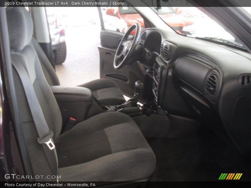 Dark Cherry Metallic / Ebony 2009 Chevrolet TrailBlazer LT 4x4