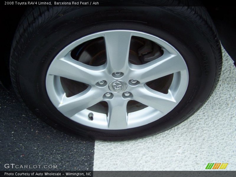 Barcelona Red Pearl / Ash 2008 Toyota RAV4 Limited