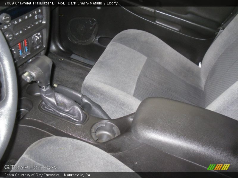 Dark Cherry Metallic / Ebony 2009 Chevrolet TrailBlazer LT 4x4