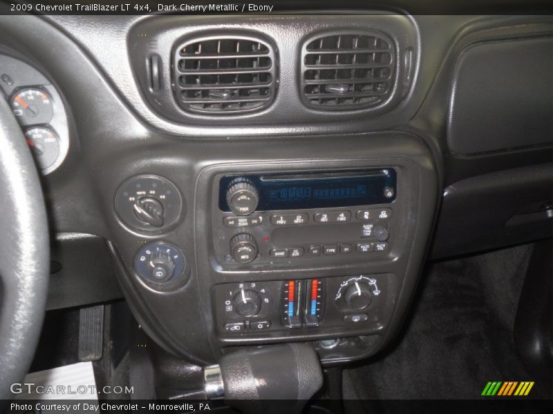 Dark Cherry Metallic / Ebony 2009 Chevrolet TrailBlazer LT 4x4