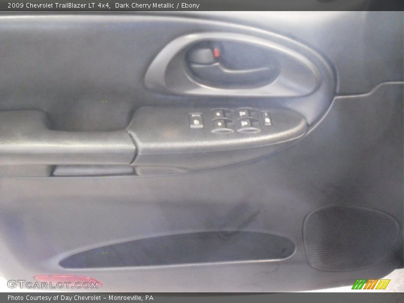 Dark Cherry Metallic / Ebony 2009 Chevrolet TrailBlazer LT 4x4