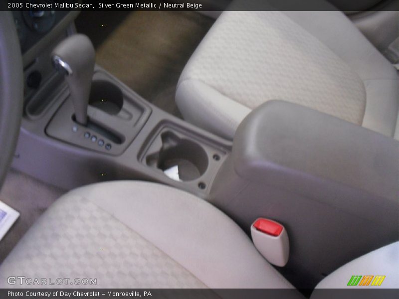 Silver Green Metallic / Neutral Beige 2005 Chevrolet Malibu Sedan