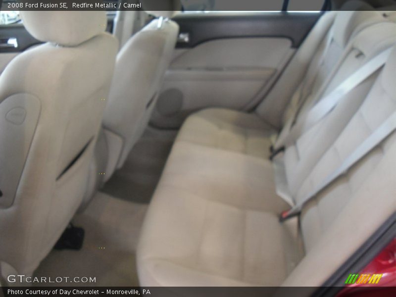 Redfire Metallic / Camel 2008 Ford Fusion SE