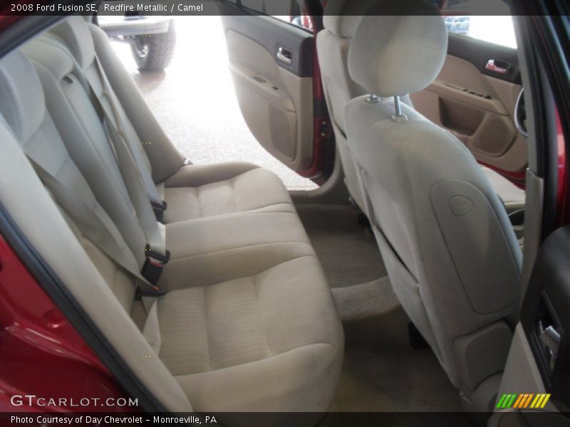 Redfire Metallic / Camel 2008 Ford Fusion SE