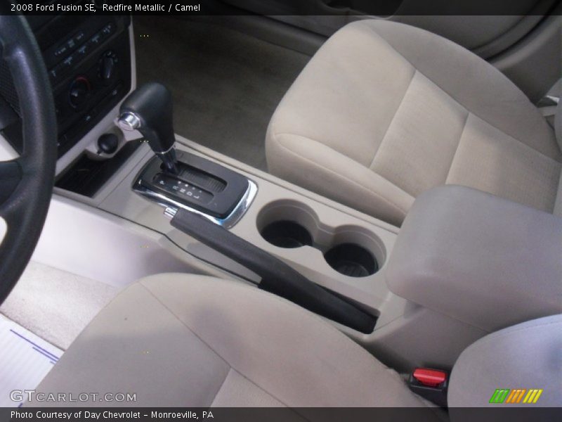 Redfire Metallic / Camel 2008 Ford Fusion SE
